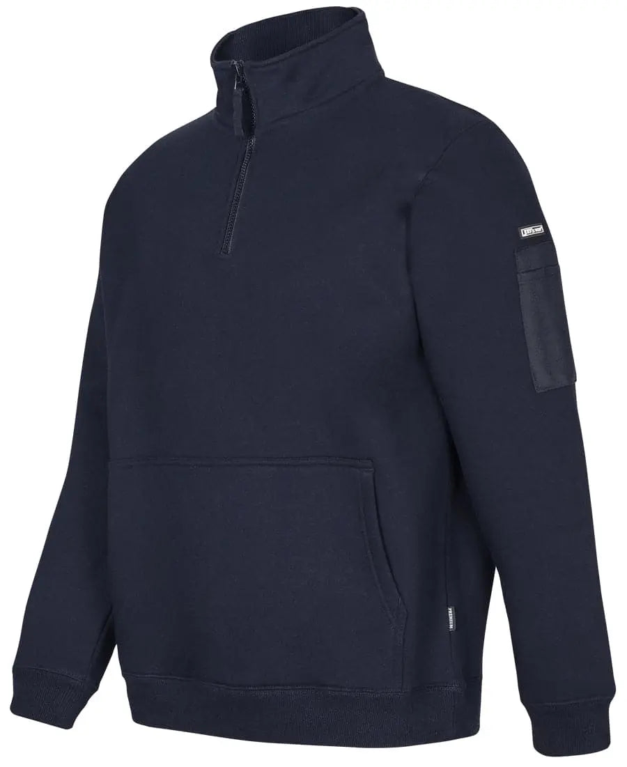 Jb's Premium Trade 1/2 Zip Fleece 6CHF Metro Workwear.
